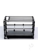 Master Series Kennel Cage With Padded Board - Black