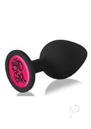 The 9`s - Booty Talk Silicone Butt Plug Bad Girl - Black