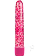 Leopard Massager Vibrator - Pink
